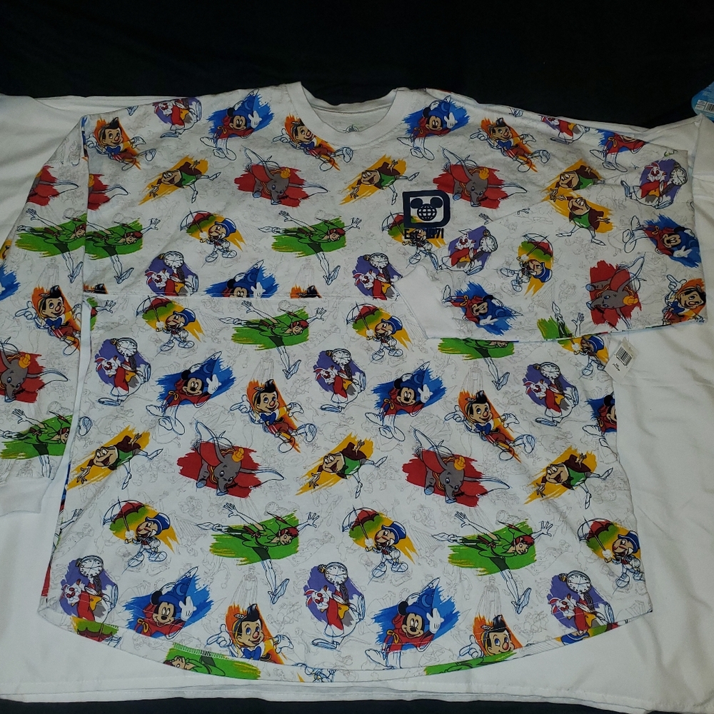 Disney Ink & Paint Spirit Jersey Long Sleeve